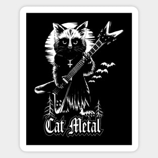 Cat Metal Magnet